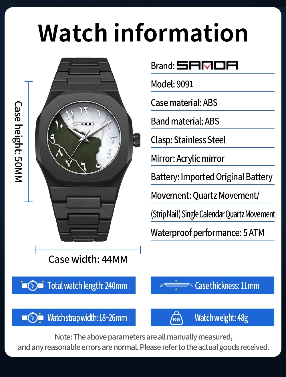 2025 SANDA Mode Quarzuhr für D – Rubber Strap Diver Bewertung und Preis