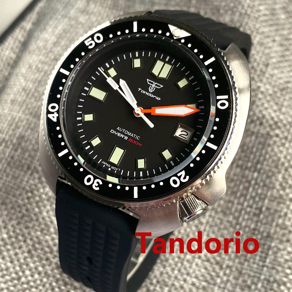 Tandorio 44mm Japan NH35/PT500 – Rubber Strap Diver Bewertung und Preis
