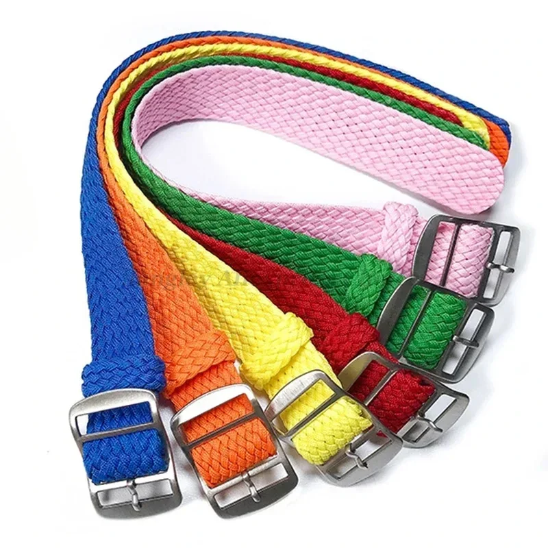 Stoff gewebtes Nylon-Uhrenarmb – Perlon Strap Woven Bewertung und Preis