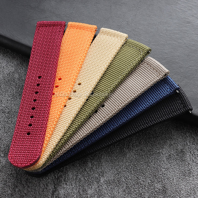 18 mm, 20 mm, 22 mm, 24 mm Nyl – Canvas Strap Watch Bewertung und Preis