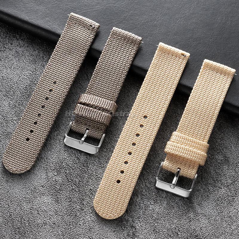 18 mm, 20 mm, 22 mm, 24 mm Nyl – Canvas Strap Watch Bewertung und Preis