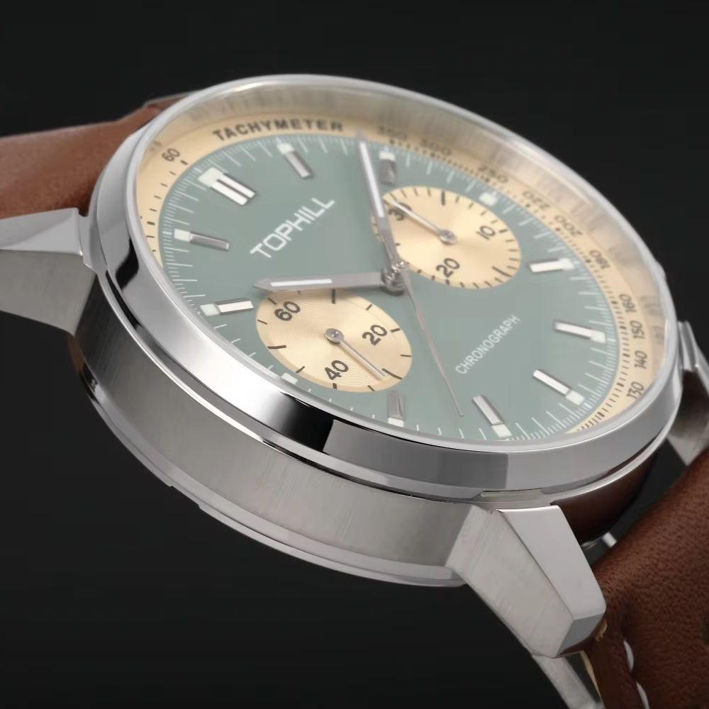TOPHILL Vintage Racing Chronog – Tropic Strap Vintage Bewertung und Preis