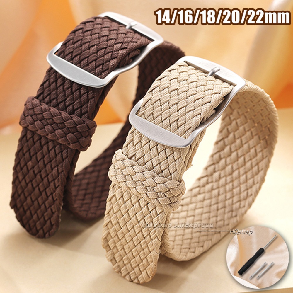Nylon gewebtes Canvas-Uhrenarm – Perlon Strap Woven Bewertung und Preis