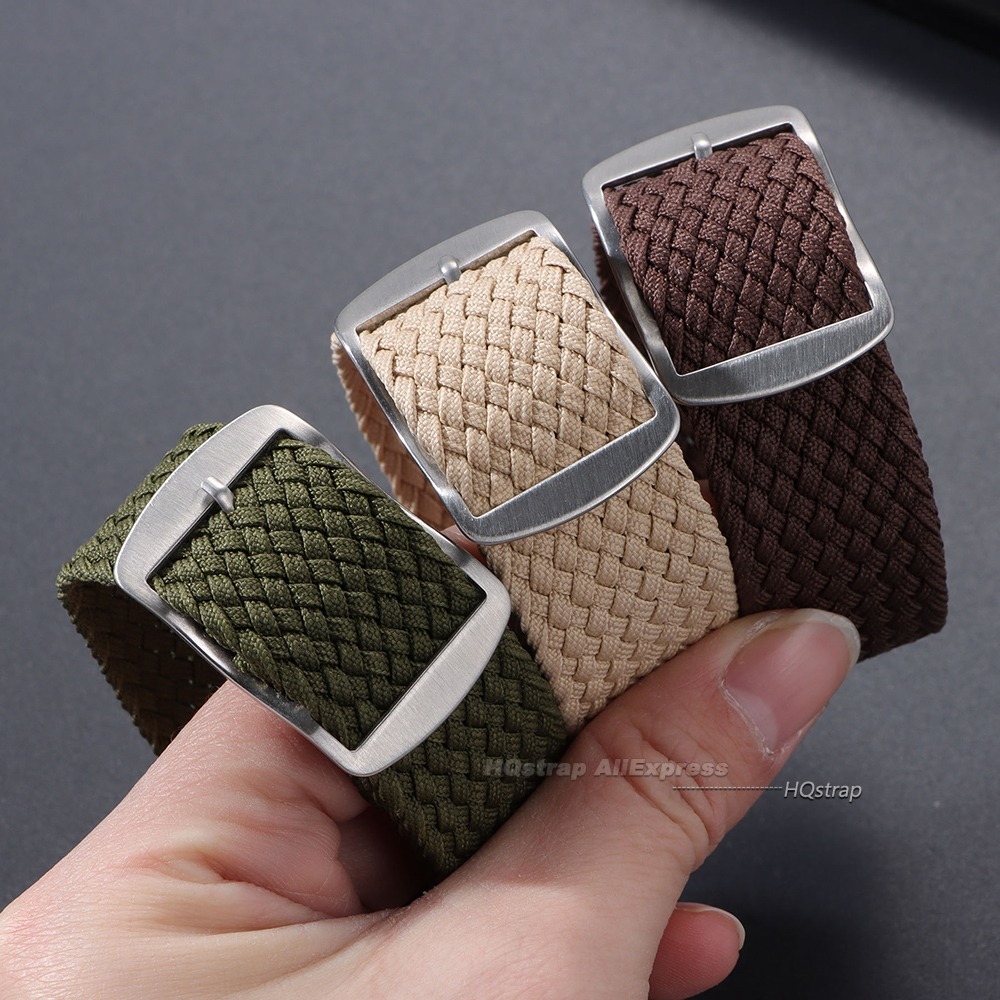 Nylon gewebtes Canvas-Uhrenarm – Perlon Strap Woven Bewertung und Preis